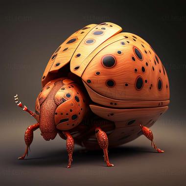 3D модель Dinocampus coccinellae (STL)